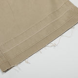 DAXUEN Loose-fitting wide-leg trousers in khaki and sage green