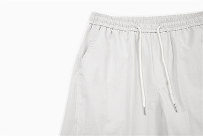 DAXUEN Light grey relaxed wide-leg pants
