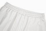 DAXUEN Light grey relaxed wide-leg pants
