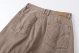 DAXUEN High-waisted wide-leg balloon pants in solid colors