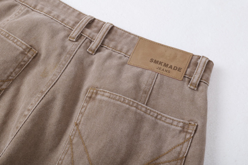 DAXUEN High-waisted wide-leg balloon pants in solid colors