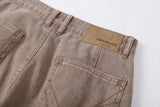 DAXUEN High-waisted wide-leg balloon pants in solid colors