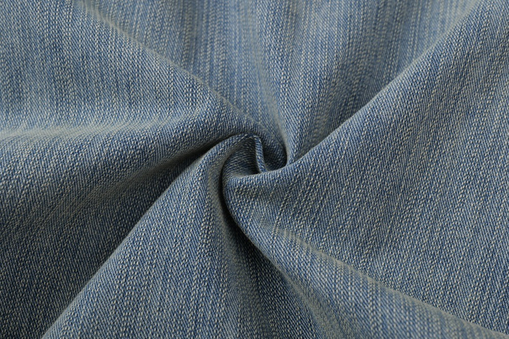 DAXUEN Baggy distressed blue denim pants
