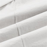 DAXUEN Light grey relaxed wide-leg pants