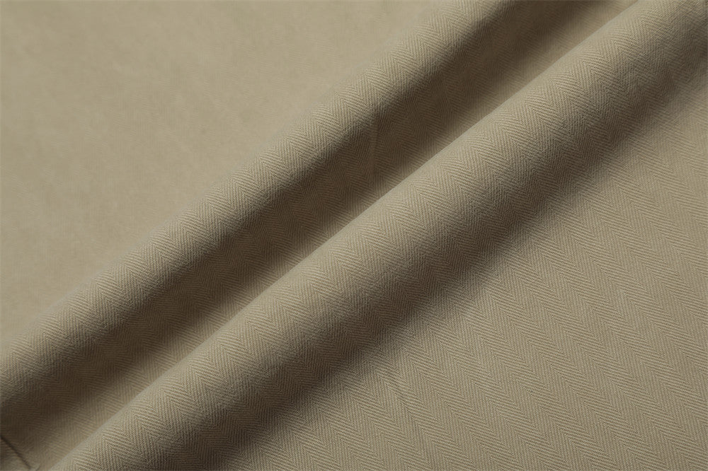 DAXUEN Loose-fitting wide-leg trousers in khaki and sage green