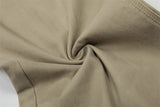 DAXUEN Loose-fitting wide-leg trousers in khaki and sage green