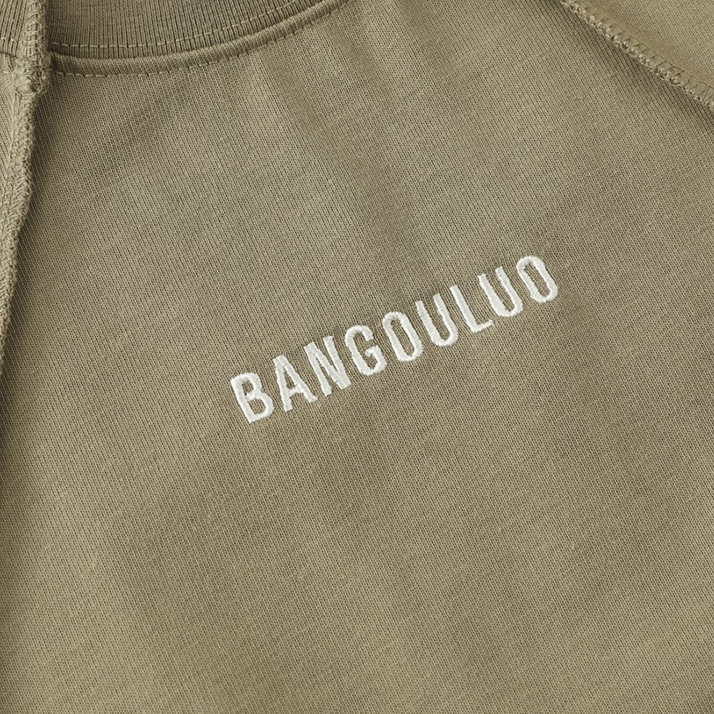DAXUEN Short-sleeve oversized mock neck t-shirt