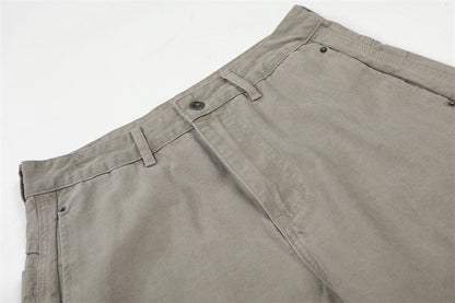 DAXUEN Wide-leg trousers in light khaki color