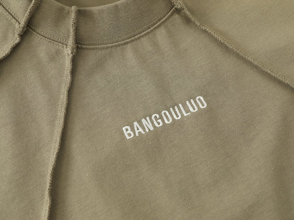 DAXUEN Short-sleeve oversized mock neck t-shirt