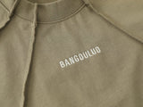 DAXUEN Short-sleeve oversized mock neck t-shirt