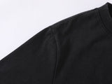 DAXUEN Oversized short-sleeved t-shirt with grunge print