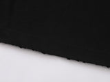 DAXUEN Oversized short-sleeve t-shirt with raw edges