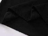 DAXUEN Oversized short-sleeve t-shirt with raw edges