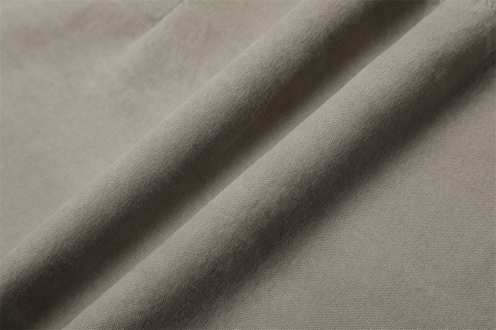 DAXUEN Wide-leg trousers in light khaki color