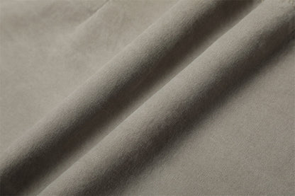 DAXUEN Wide-leg trousers in light khaki color