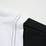 DAXUEN Faux-layered short-sleeved graphic t-shirt