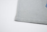 DAXUEN Distressed cross patch short-sleeved T-shirt