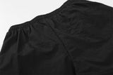 DAXUEN Wide-leg cargo pants with graphic print