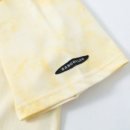 DAXUEN Short-sleeved tie-dye graphic t-shirt