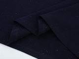 DAXUEN Flecked fabric t-shirt with embroidered graphic