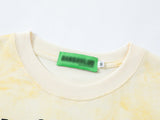DAXUEN Short-sleeved tie-dye graphic t-shirt