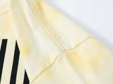 DAXUEN Short-sleeved tie-dye graphic t-shirt