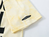 DAXUEN Short-sleeved tie-dye graphic t-shirt