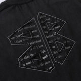 DAXUEN Oversized short-sleeved t-shirt with geometric graphic