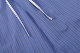 DAXUEN Relaxed wide-leg striped pants