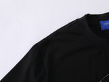 DAXUEN Oversized short-sleeve T-shirt with graphic and embroidery