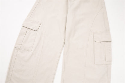 DAXUEN Loose-fitting wide-leg cargo pants