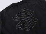 DAXUEN Oversized short-sleeved t-shirt with geometric graphic