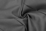 DAXUEN Wide-leg loose-fit cargo pants in dark grey and black