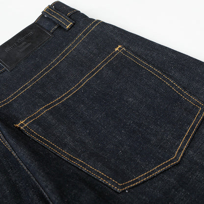 DAXUEN Dark indigo wide-leg denim jeans