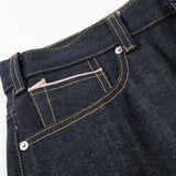 DAXUEN Dark indigo wide-leg denim jeans