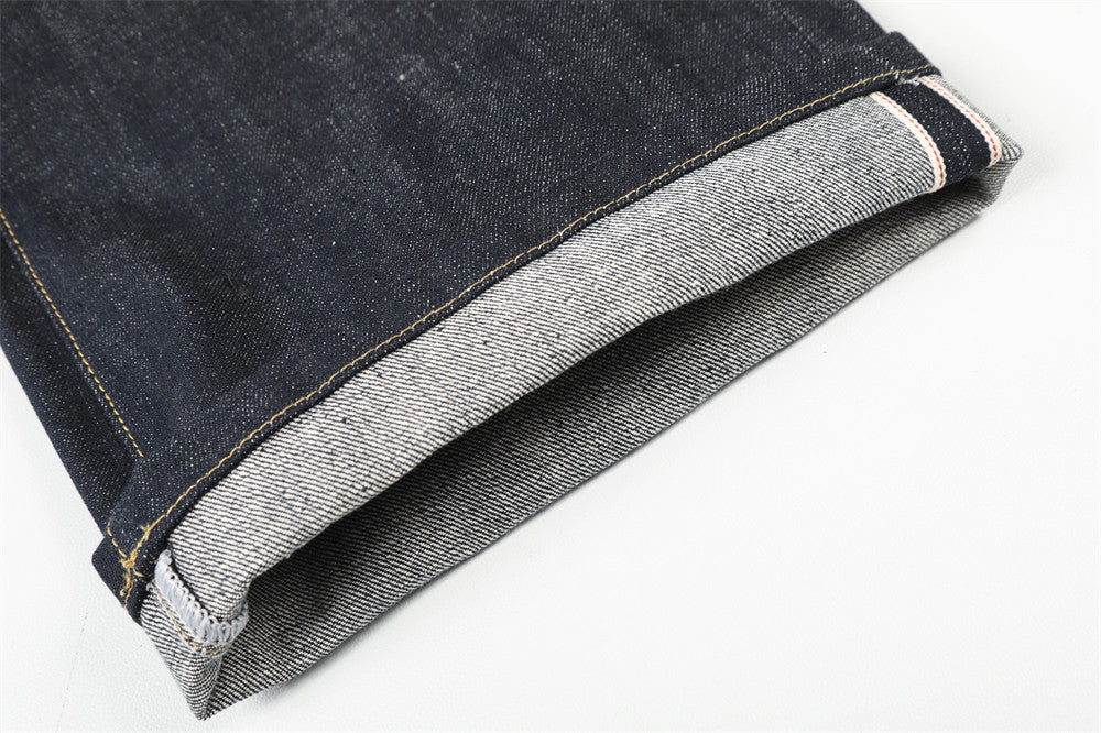 DAXUEN Dark indigo wide-leg denim jeans