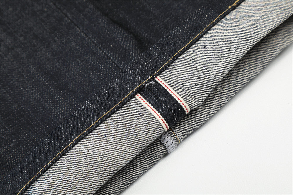 DAXUEN Dark indigo wide-leg denim jeans