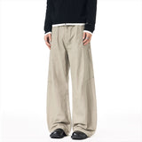 DAXUEN Baggy wide-leg trousers with curved seams