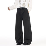 DAXUEN Baggy wide-leg trousers with curved seams