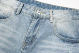 DAXUEN Distressed wide-leg denim jeans