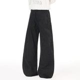 DAXUEN Baggy wide-leg trousers with curved seams
