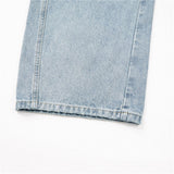 DAXUEN Distressed wide-leg denim jeans