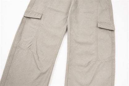 DAXUEN Loose-fitting wide-leg cargo pants