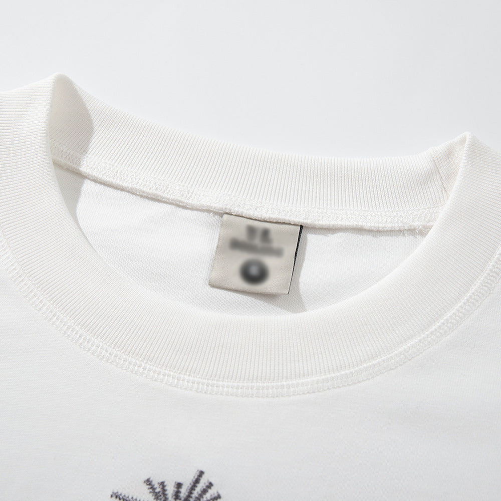 DAXUEN Oversized short-sleeved crew neck t-shirt