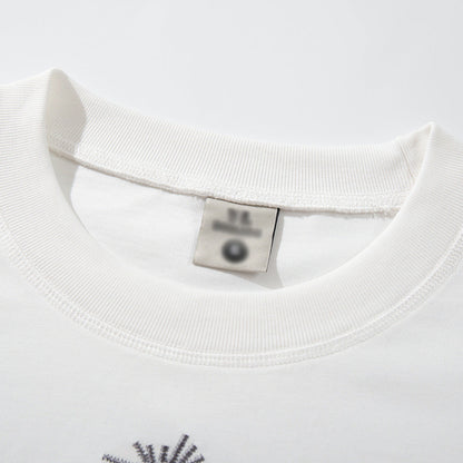 DAXUEN Oversized short-sleeved crew neck t-shirt