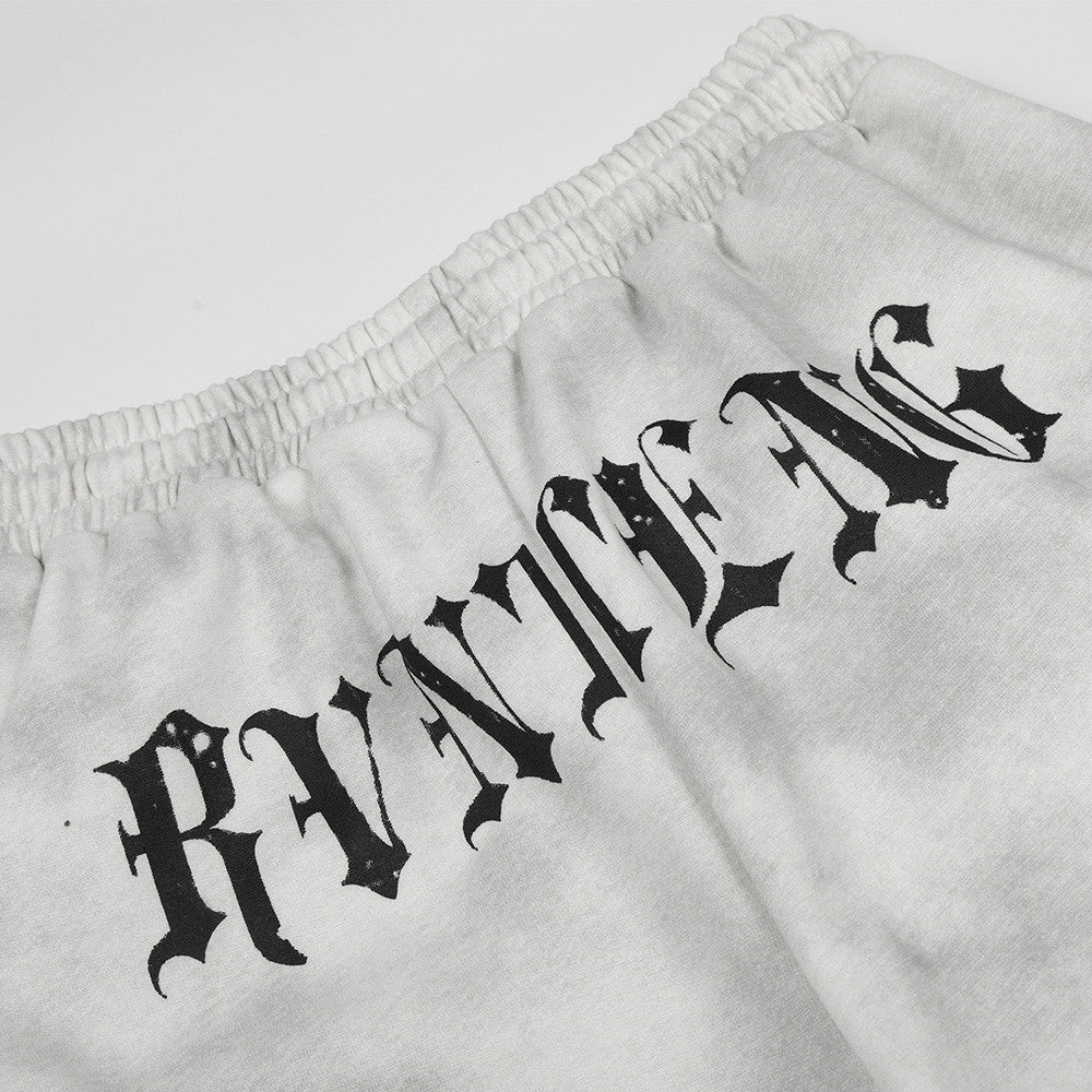 DAXUEN Gothic tie-dye wide-leg pants