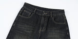DAXUEN Distressed wide leg denim jeans