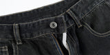 DAXUEN Distressed wide leg denim jeans