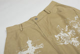 DAXUEN Loose-fitting cargo shorts with distressed graphics