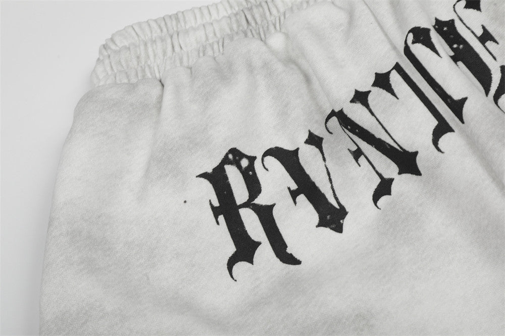 DAXUEN Gothic tie-dye wide-leg pants